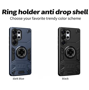 Rugged Hard Case w/ Ring Stand For Galaxy S25 Ultra/Edge S25 FE S25 Plus A17 A26 - Bild 1 von 14