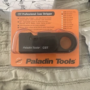 Greenlee 1240 Coaxial Stripper CST 3 Level .279/.201 Green - Picture 1 of 2