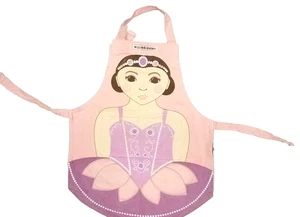 williams sonoma Kinder Weihnachtsfeiertag Schürze rosa Nussknacker Ballerina - Bild 1 von 15