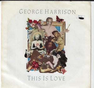 GEORGE HARRISON THIS IS LOVE/BREATHE AWAY FROM   7" W/ PIC SLEEVE VG+/VINYL NM - Picture 1 of 3