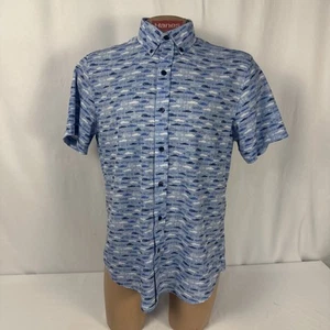 Jos A. Bank Dress Shirt Mens Medium Travelers Tailored Fit - Picture 1 of 5