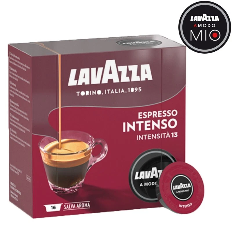 A Modo Mio ESPRESSO Intenso 16 Kapseln - LavAzza - Bild 1 von 1