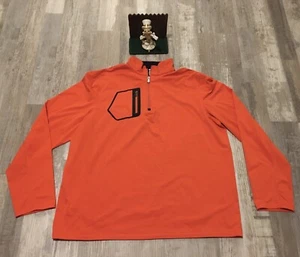 RLX Ralph Lauren Golf Men's Full Zip Wicking Stretch Pullover XL New $189 - Picture 1 of 8