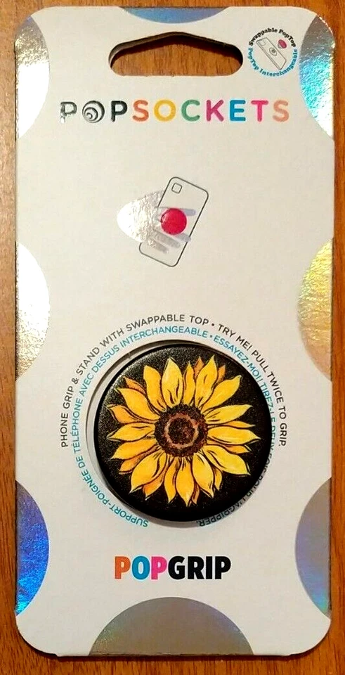 New POPSOCKETS POPGRIP Phone Grip & Stand With Swappable Top in Sunnyside - Image 1 of 3