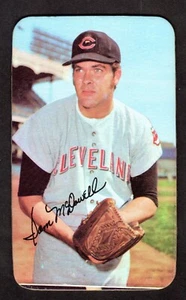 1971 Topps Supers #16 Sam McDowell Cleveland Indians como nuevo + A - Imagen 1 de 2