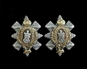 The Royal Highlanders Black Watch Collar Badges - Bild 1 von 1