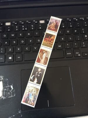 Isle of Man Mint MNH 2002 Queen Elizabeth II Paintings SET OF 5 PER PHOTO HINGED - Image 1 of 3