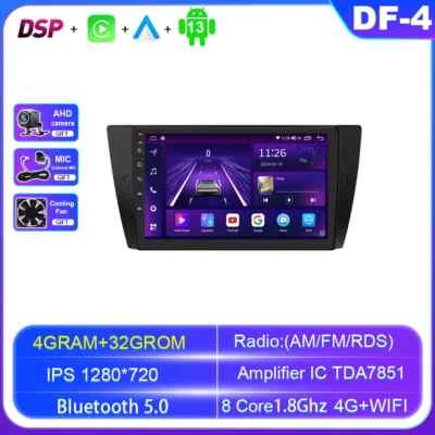 For BMW M3 3 Series E90 E91 E92 E93 2006-2012 CarPlay Car Radio GPS Video Player — 第 1/4 张图片