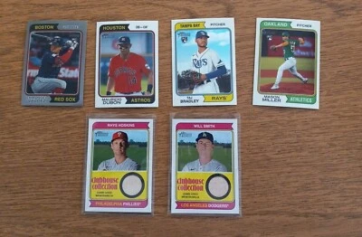 2023 Topps Heritage High Number INSERT & PARALLEL Singles - Image 1 of 4