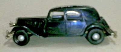 BREKINA 1:87 H0 - AUTO CAR CITROEN TRACTION AVANT NERO BLACK ART 000 1401 - Immagine 1 di 3