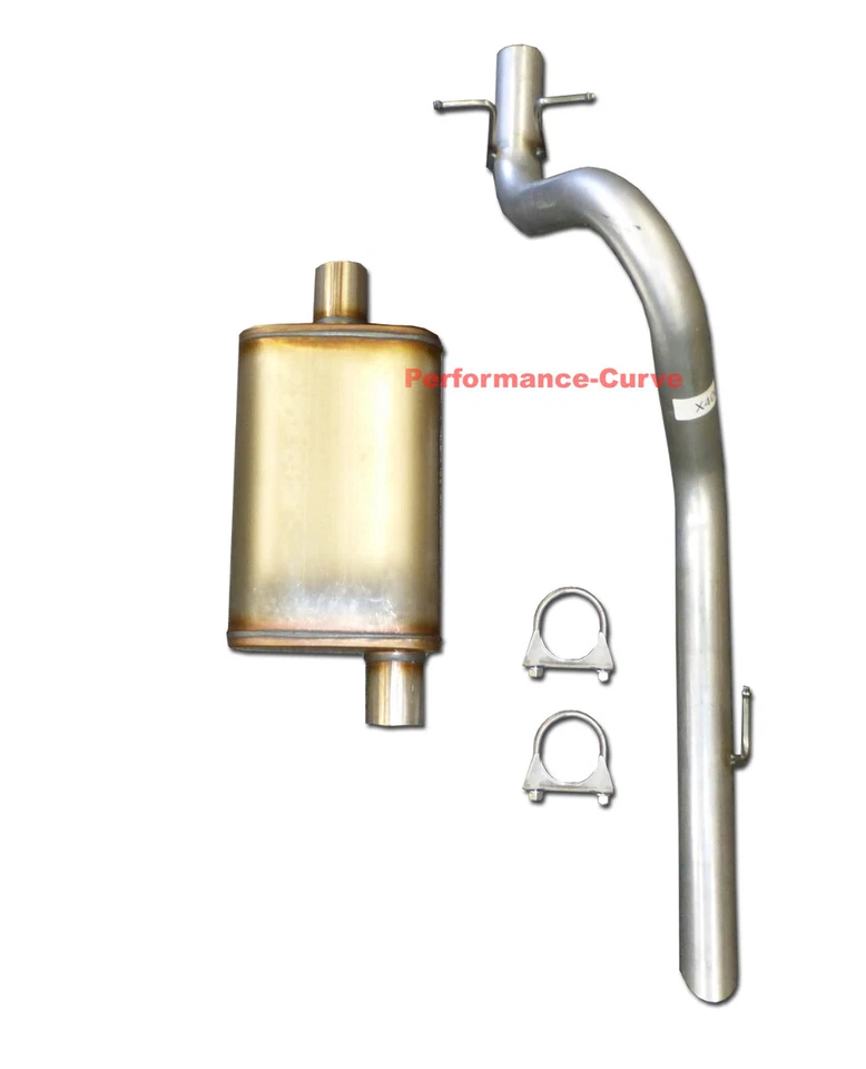 Jeep Wrangler Performance 1991-1996 sistema de escape con silenciador de flujo máximo Foto 1 de 2