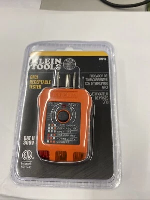 Klein Tools RT210 GFCI Outlet / Receptacle Tester  New - Image 1 of 3