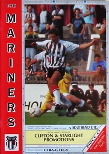 Grimsby Town v Southend United 1991-92 - Division 2 - 28th January 1992 - Picture 1 of 1