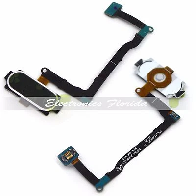 Black Home Button key Flex Cable for Samsung Galaxy Note 5 - - Image 1 of 3