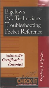 ITHistory BOOK (1998) Bigelow's PC Technician Troubleshooting Pocket Ref McGraw - Photo 1/2