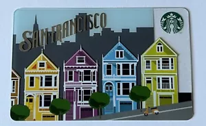 Tarjeta de regalo ""Damas pintadas"" de Starbucks 2012 de San Francisco - Imagen 1 de 2
