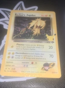 Rockets Zapdos 15/132 Celebrations NM Holofoil Rare Pokemon Card TCG See Pics - Picture 1 of 4