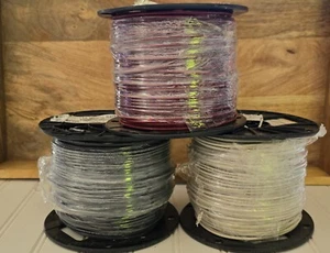 Encore 12 AWG Solid Copper Wire 500ft RED, BLACK & WHT*** LOT OF 3** - Picture 1 of 6