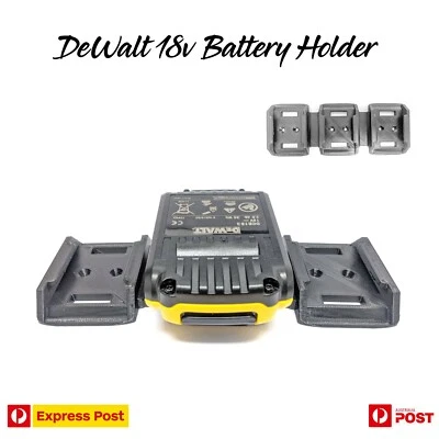 DeWalt 18v Triple Battery Holder / Mount / Storage  - Image 1 of 2