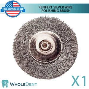 12X Renfert Plata Alambre Cepillos Paño de Ortiga Ø19mm Rueda Herramienta Dental - Imagen 1 de 2