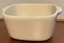 Roseville Spongware-Gerald E. Henn Baking Dish with Handles 5" diameter 2.5" tal