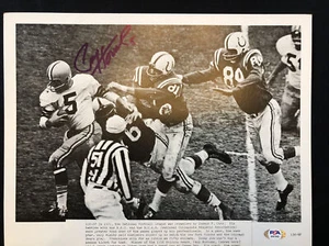 Paul Hornung Green Bay Packers HOF 1986 Signed Auto 11x14 Photo ~ PSA/DNA COA - Picture 1 of 7