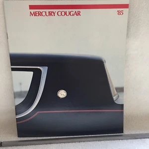 1985 MERCURY COUGAR LS XR7 BROCHURE "NOS" - Picture 1 of 11