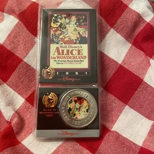 Disney Decades Coin #42 1951 Alice In Wonderland Coin New Sealed - Picture 1 of 5