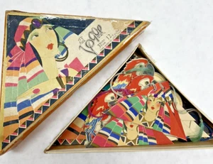 Vintage Art Deco Score Pads Tallies Bridge Card Buzza - Picture 1 of 10