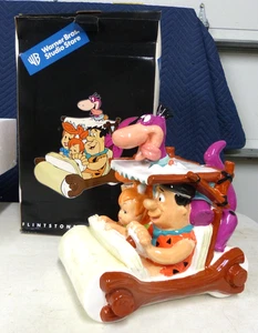 Warner Bros Studio Store The Flintstones Family Car Cookie Jar Unused - Picture 1 of 20