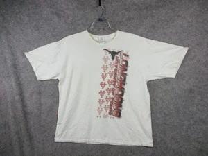 Texas Longhorns Shirt Men XL White NCAA College Football University of Texas Tee - Picture 1 of 21