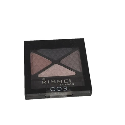 2 Rimmel London Glam Eyes #003 Quad Eyeshadow New See Pictures  - Image 1 of 2