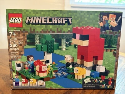 LEGO Minecraft: The Wool Farm (21153) ¡NUEVO! ¡Envío gratis! Foto 1 de 4