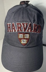 Harvard University Hat Baseball Cap One Size Ivy League Strapback '47 Twins Gray - Bild 1 von 4