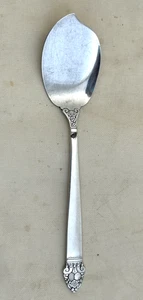 Plato comunitario vintage King Cedric mermelada/cuchara de gelatina plateada - Imagen 1 de 5