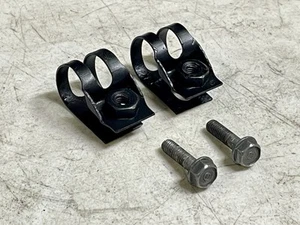 1974 Honda Elsinore MT125 Mounting Hardware Bands For Skid Plate OEM - Picture 1 of 4