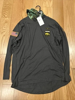 Camiseta con capucha Nike NCAA Iowa Hawkeyes Salute To Service LS DQ2134 talla XL NUEVA CON ETIQUETAS para hombre’s Foto 1 de 4