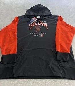 SF Giants Nike Therma Fit MLB Hooded Sweatshirt 3XL - Picture 1 of 7