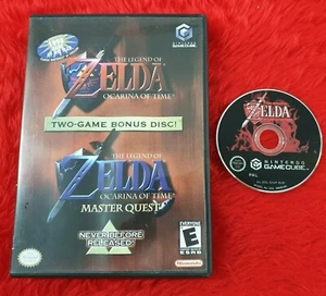 gamecube ZELDA OCARINA OF TIME + MASTER QUEST the Legend of (NI) wii PAL - Imagen 1 de 3