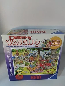 Ravensburger Puzzle Destiny Wasgij ? Picnic Time Travel 1000 Pieces - Picture 1 of 3