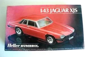 KIT HELLER HUMBROL JAGUAR XJS " 1/43ème BON ÉTAT CHASSIS COMMENCÉ - Imagen 1 de 4