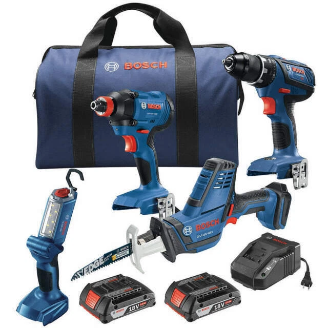Bosch GXL18V- 496B22 Tool Combo Kit