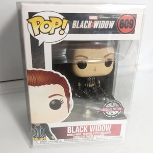 Funko Pop Black Widow #609 “Special Edition” w/ Protective Case - Picture 1 of 4