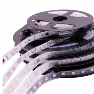 WS2811 5050 RGB LED Strip 150 300 Leds Individual Addressable 12V+Controller - Picture 1 of 10