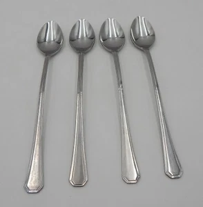 Cuchara de té helada Supreme Cutlery by Towle Chestnut Hill acero inoxidable Japón lote de 4 C - Imagen 1 de 8