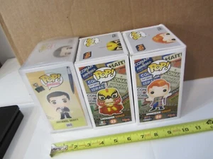 FUNKO POP! (3) figures Michael Scott 869 w/ Conan O'Brien Without Borders - Picture 1 of 8