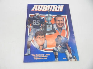 Vintage 1988 Auburn University Tigers v. Kentucky Wildcats Football Program - Picture 1 of 23