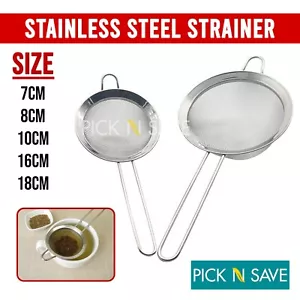 Infusor de malla colador de té hoja suelta cocina acero inoxidable calidad - Imagen 1 de 7