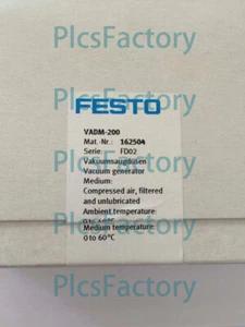 1PC New FESTO VADM-200 162504 Vacuum Generator Expedited Shipping - Picture 1 of 1