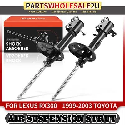2pcs Rear LH & RH Shock Absorber for Toyota Highlander 01-03 Lexus RX300 99-03 - Image 1 of 4